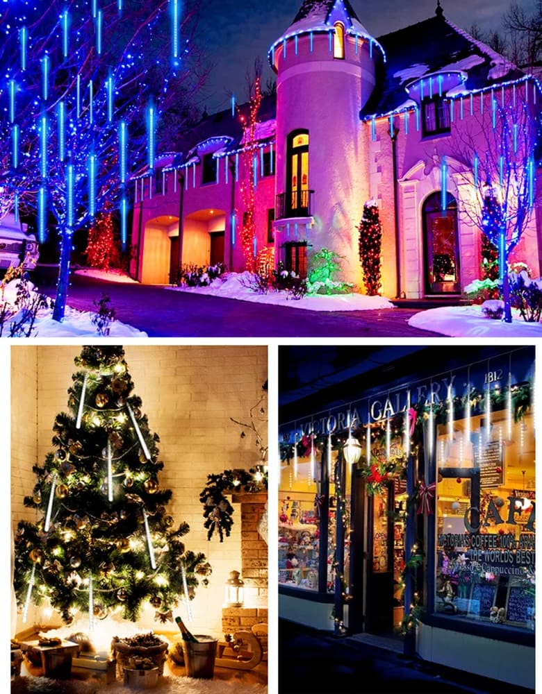 LED Meteors - Коледни лампички