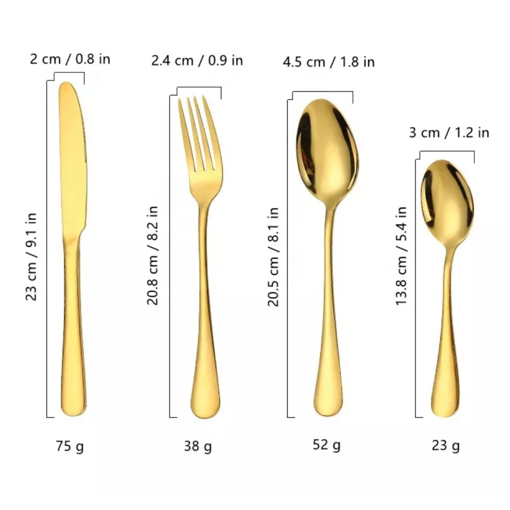 Комплект прибори MAXINE от 24 бр