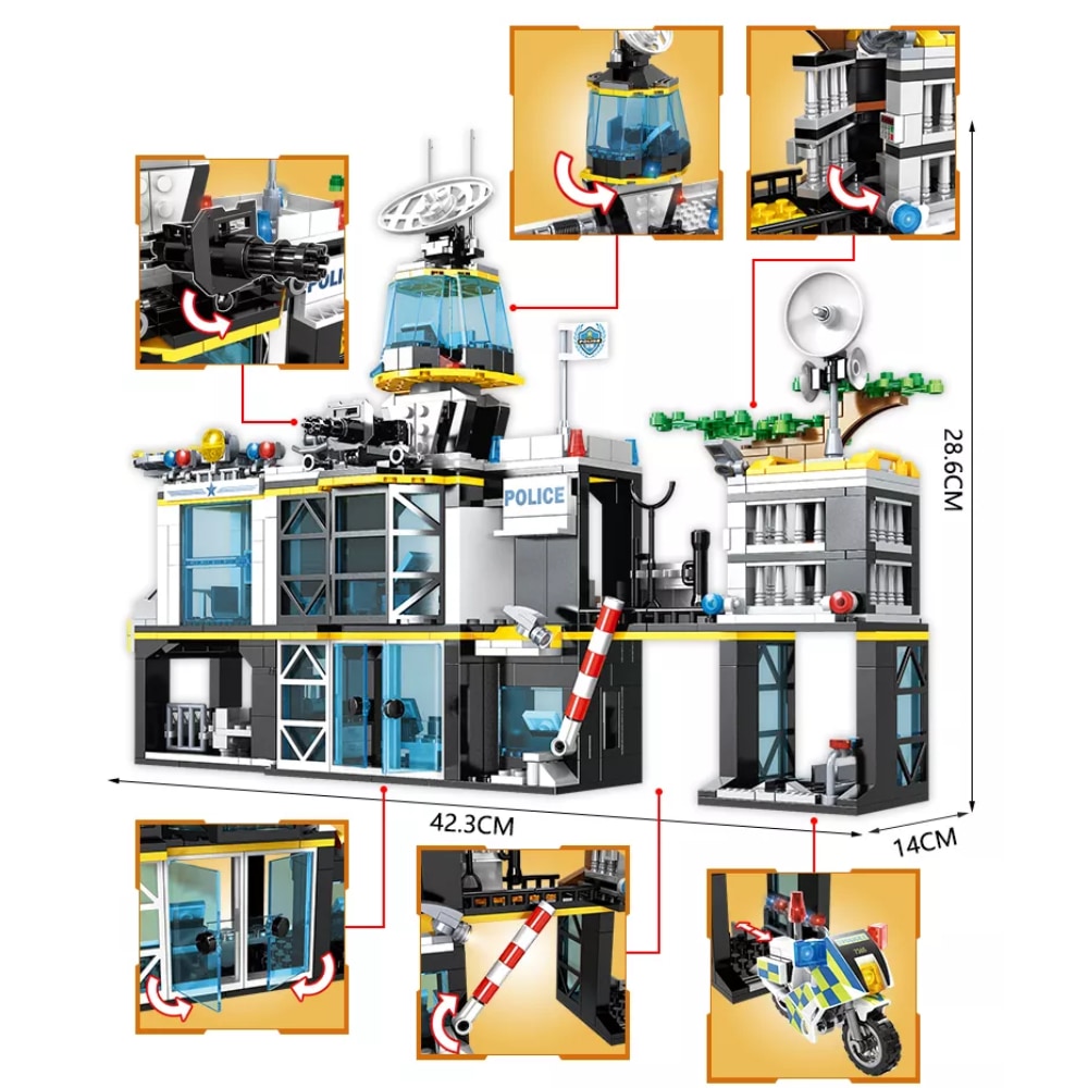 Комплект тухлички POLICE Team 1261 бр