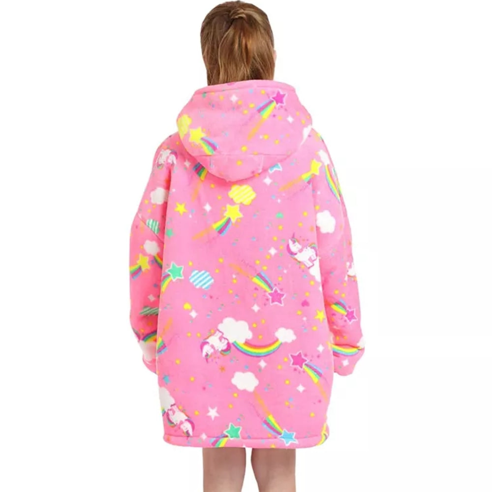 Одеяло с качулка за деца