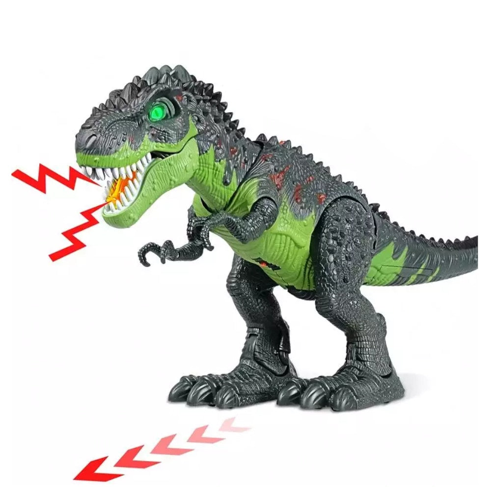 Огнедишащ робот-динозавър