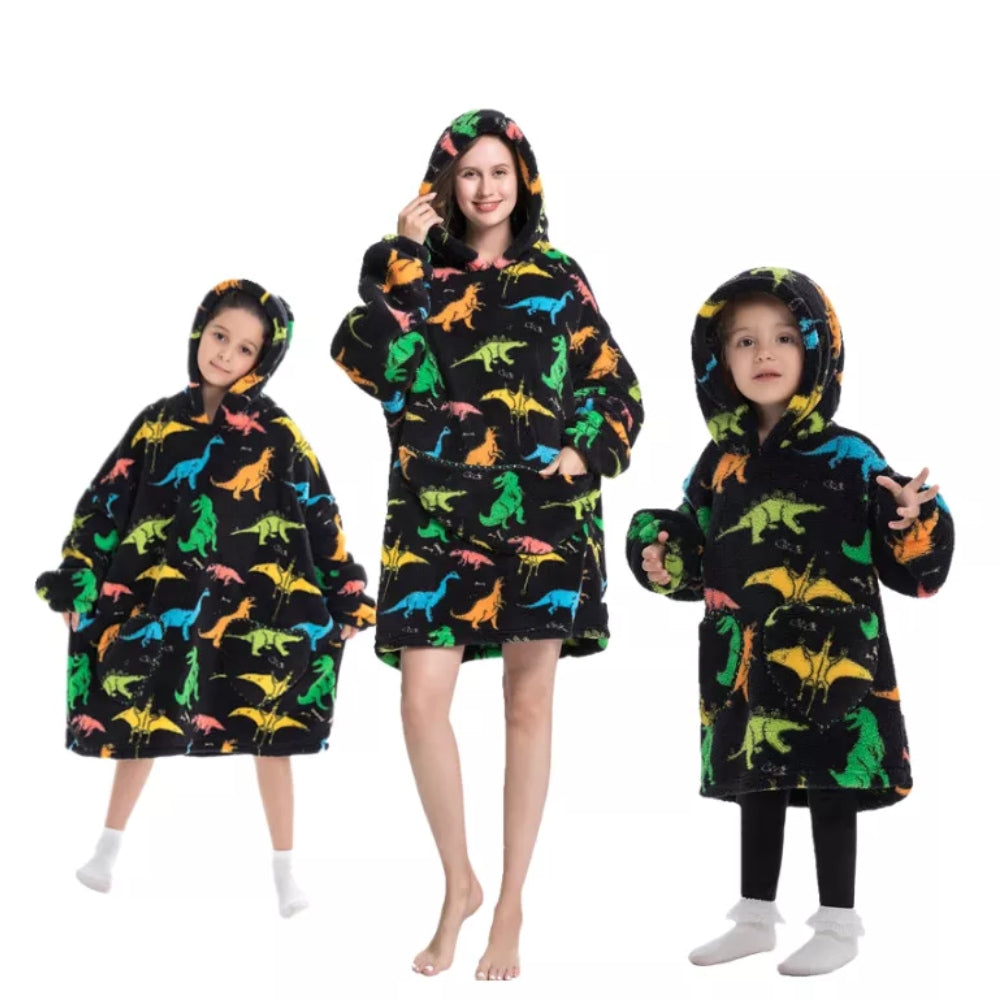 Одеяло с качулка за деца