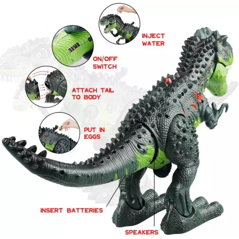 Огнедишащ робот-динозавър