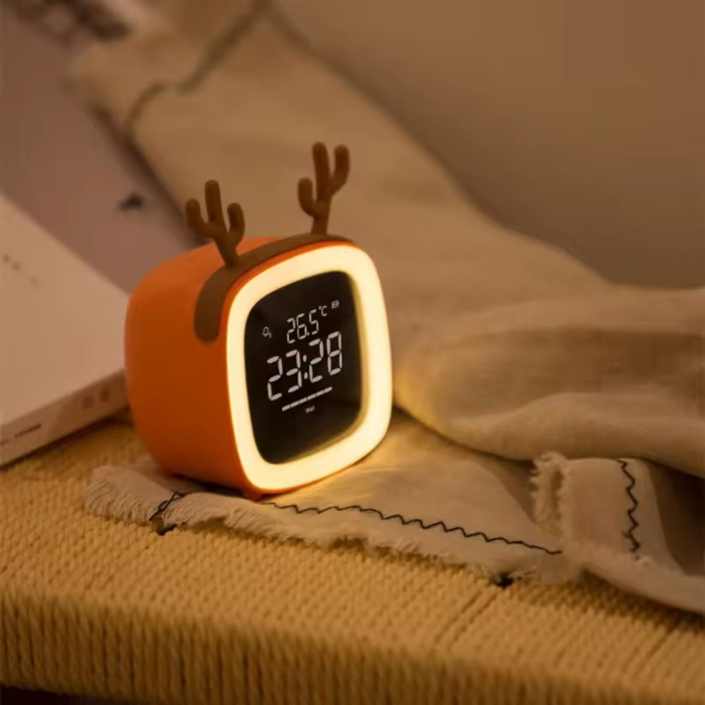 Детски будилник с подсветка