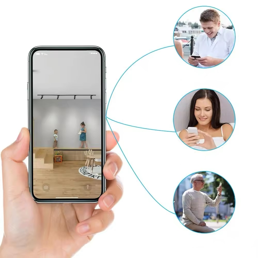 Безжична камера за външно наблюдение със захранване от соларен панел