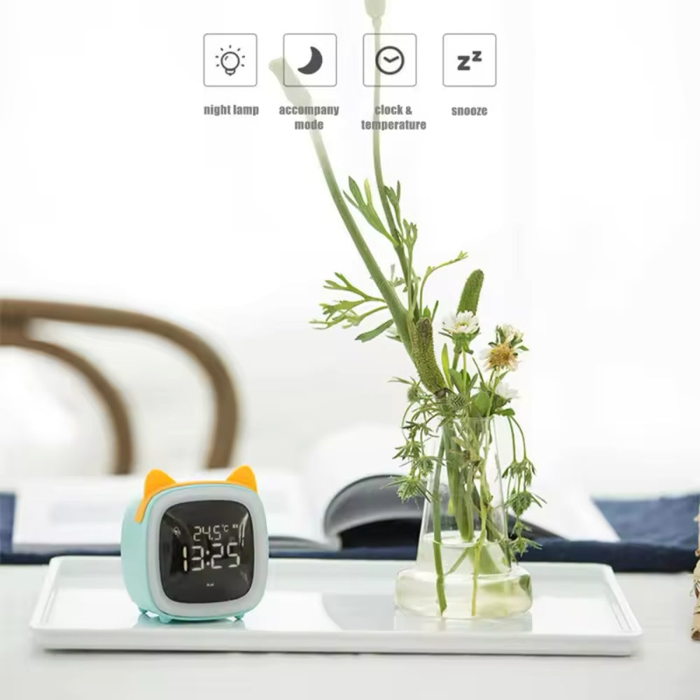 Детски будилник с подсветка