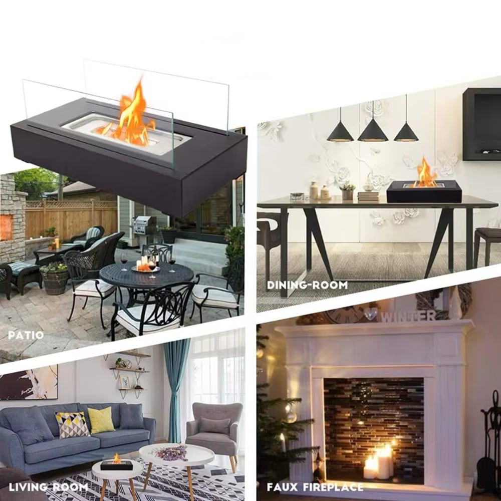 Настолна биоетанолова камина