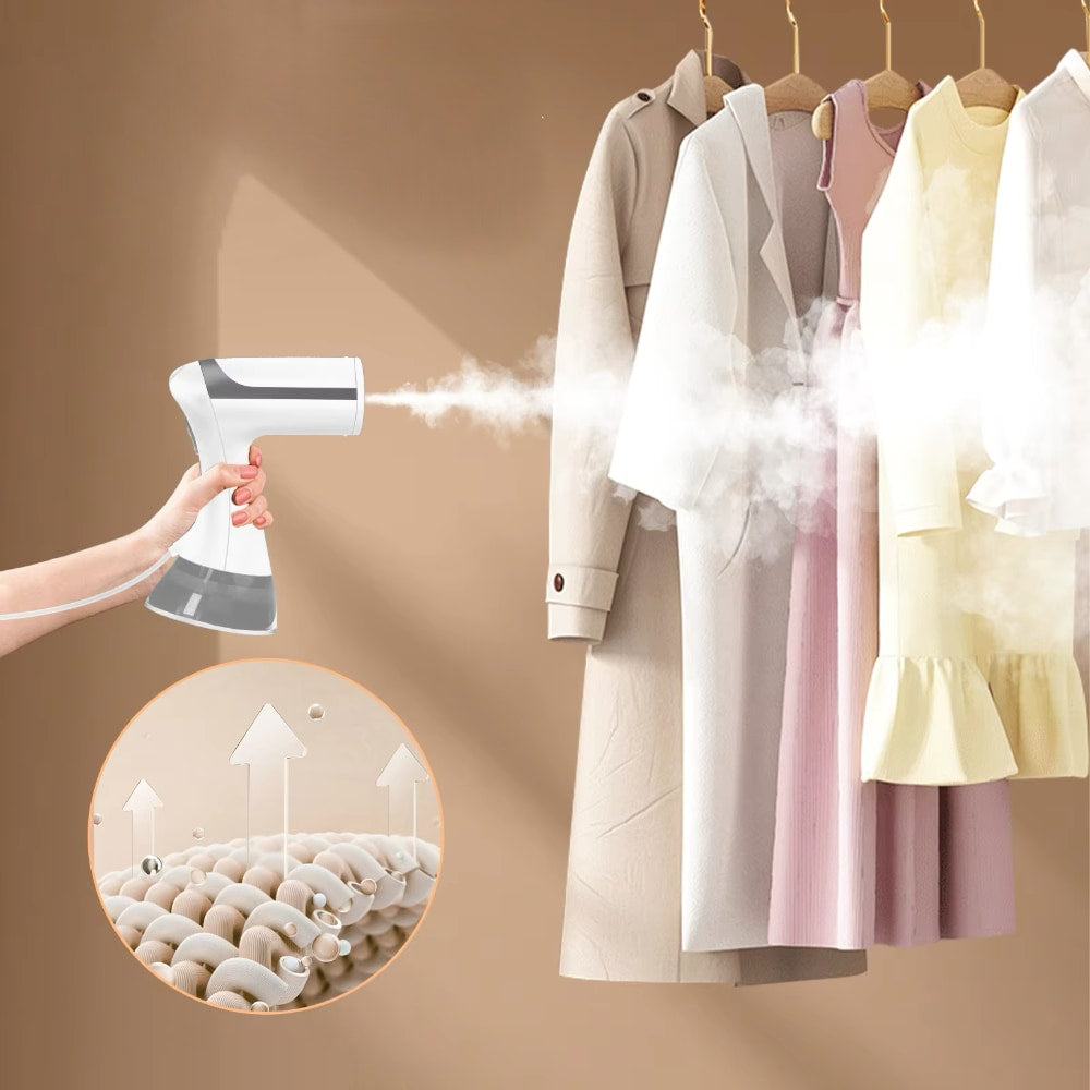 Преносима парна ютия за вертикално гладене, 1500W