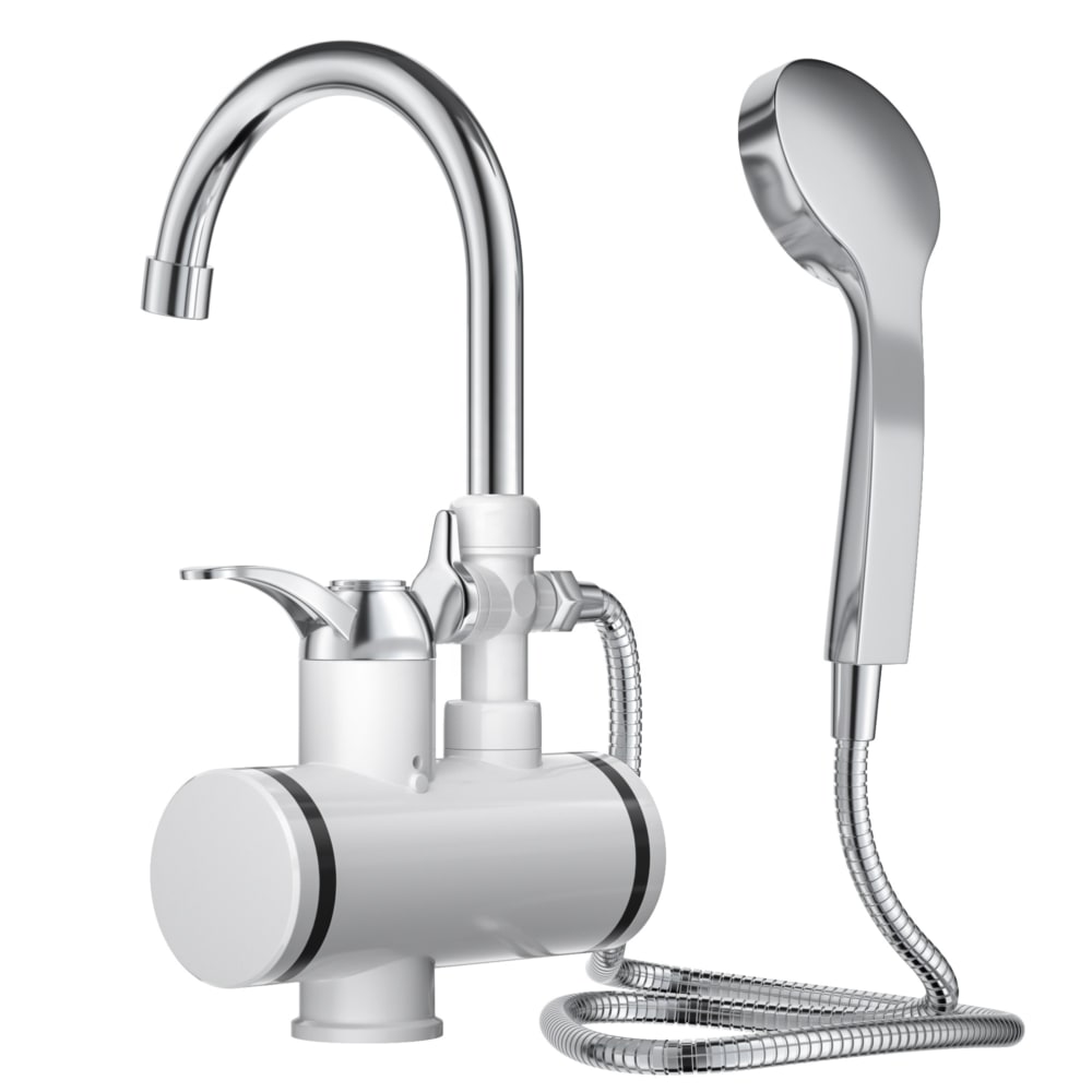 Смесител и душ с вграден нагревател