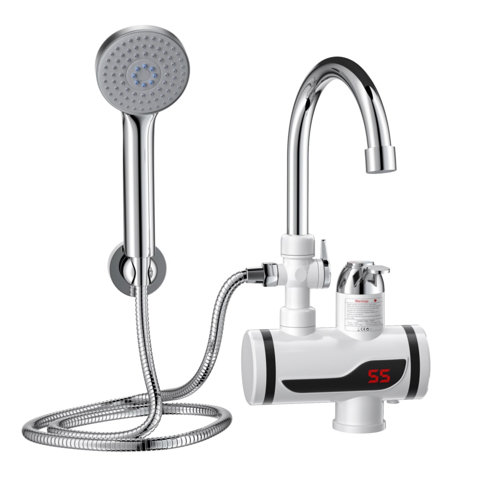 Смесител и душ с вграден нагревател