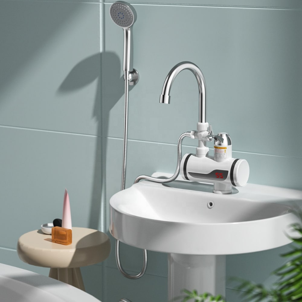 Смесител и душ с вграден нагревател