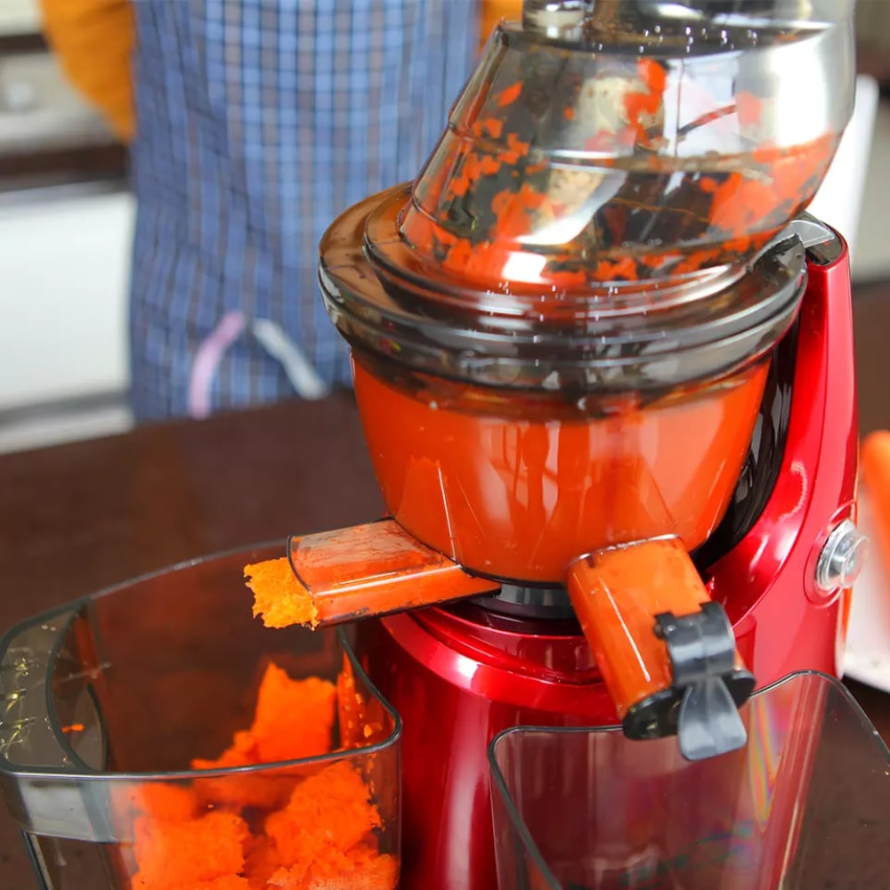 Бавнооборотна студено-пресоваща сокоизстисквачка