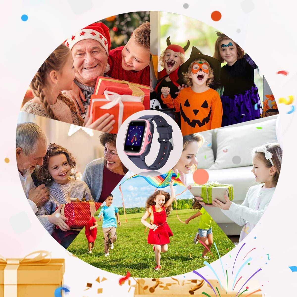 Смарт часовник за деца SmartKid Pro със сим карта, GPS, камера