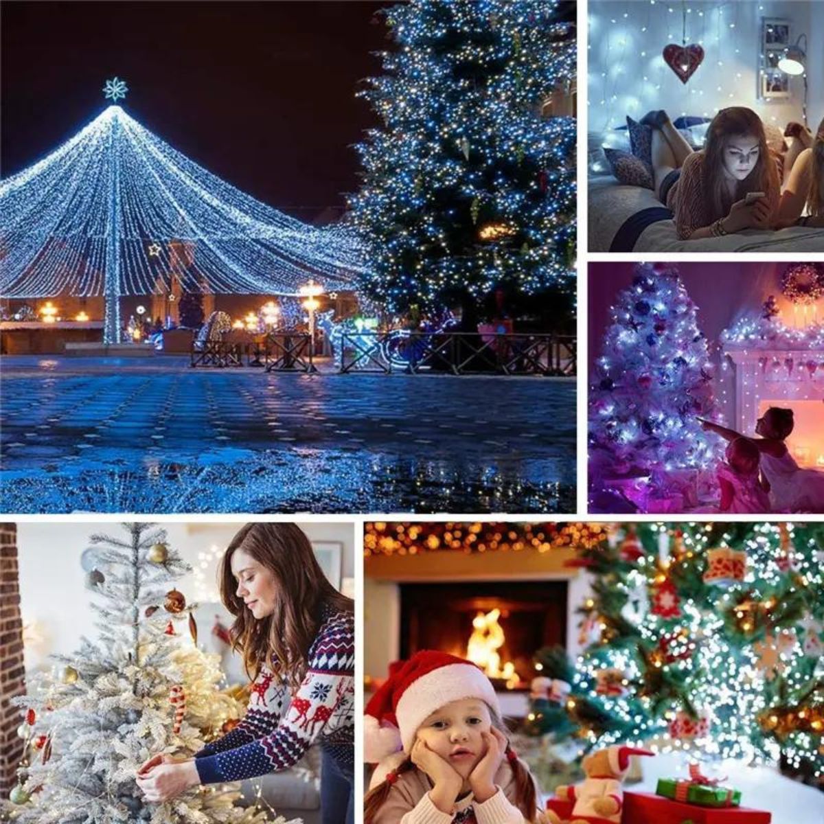 Светеща LED завеса 3х3м