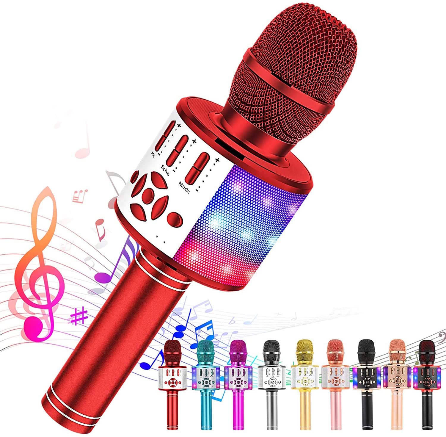 BLUETOOTH КАРАОКЕ МИКРОФОН