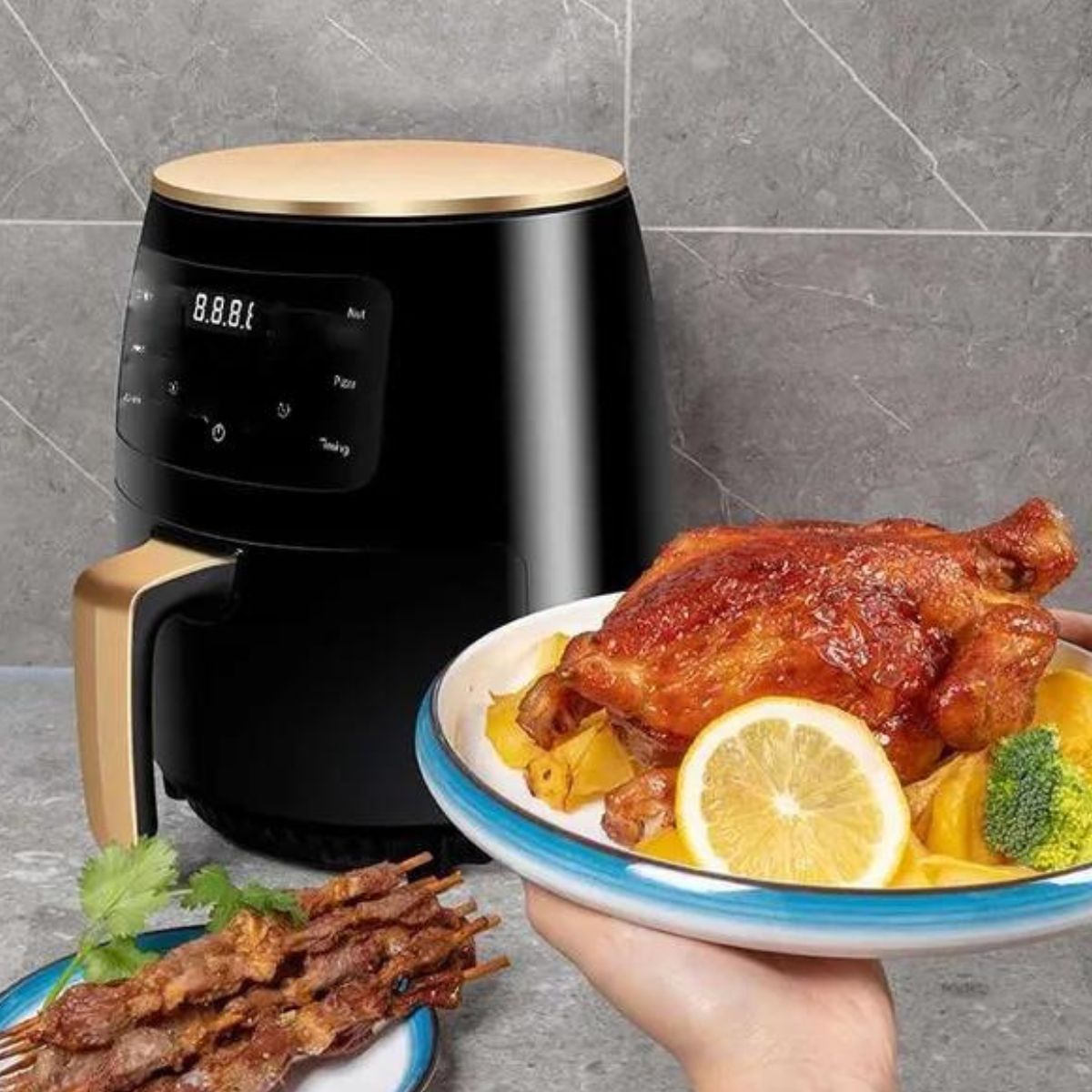 Фритюрник с горещ въздух с капацитет 4,5 л