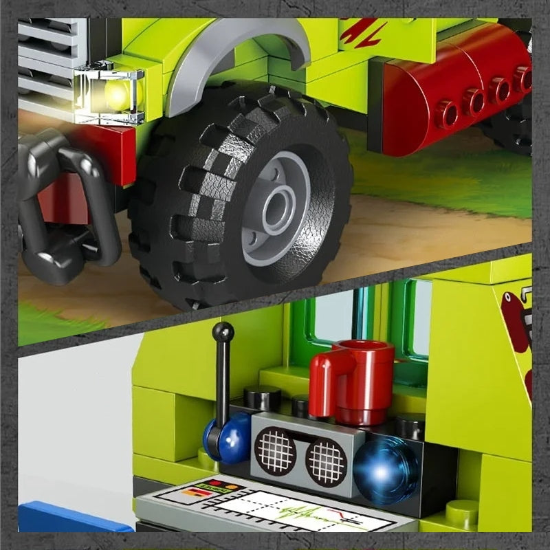 Комплект конструктор Dinosaur World 528 части