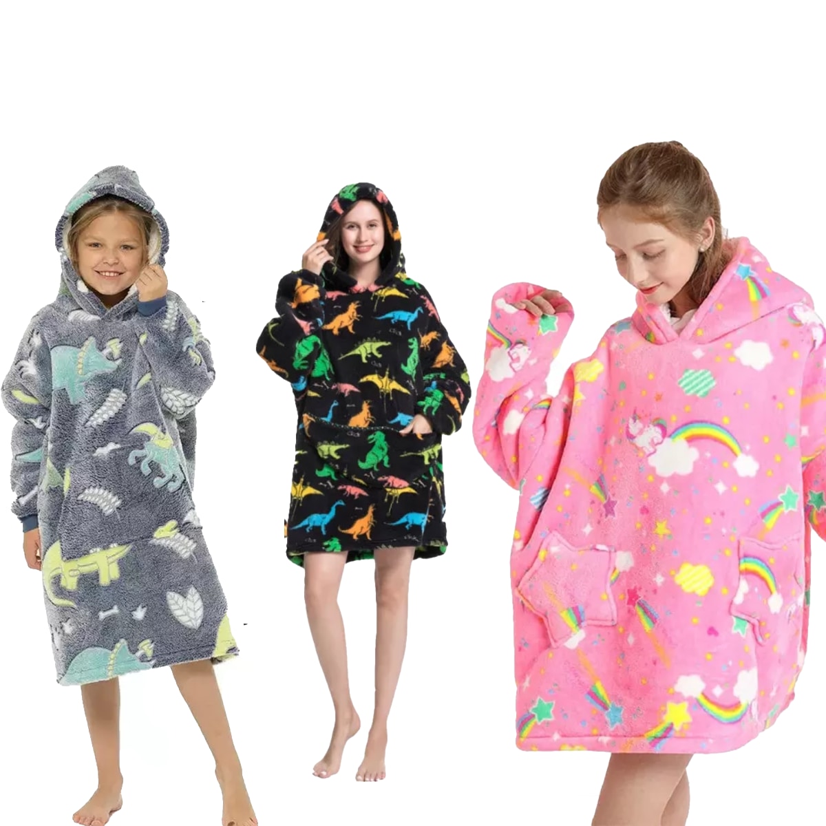 Одеяло с качулка за деца