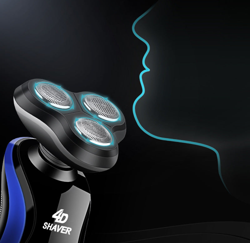 КОМПЛЕКТ ЗА БРЪСНЕНЕ 3 В 1, ВОДОУСТОЙЧИВ, ПРЕЗАРЕЖДАЕМ