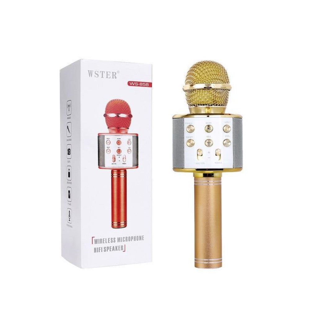 BLUETOOTH КАРАОКЕ МИКРОФОН