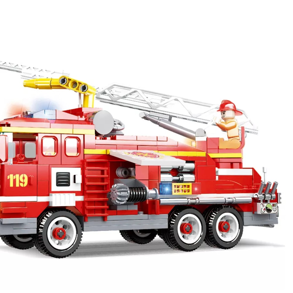 Комплект тухлички FIRE TRUCK 737 бр