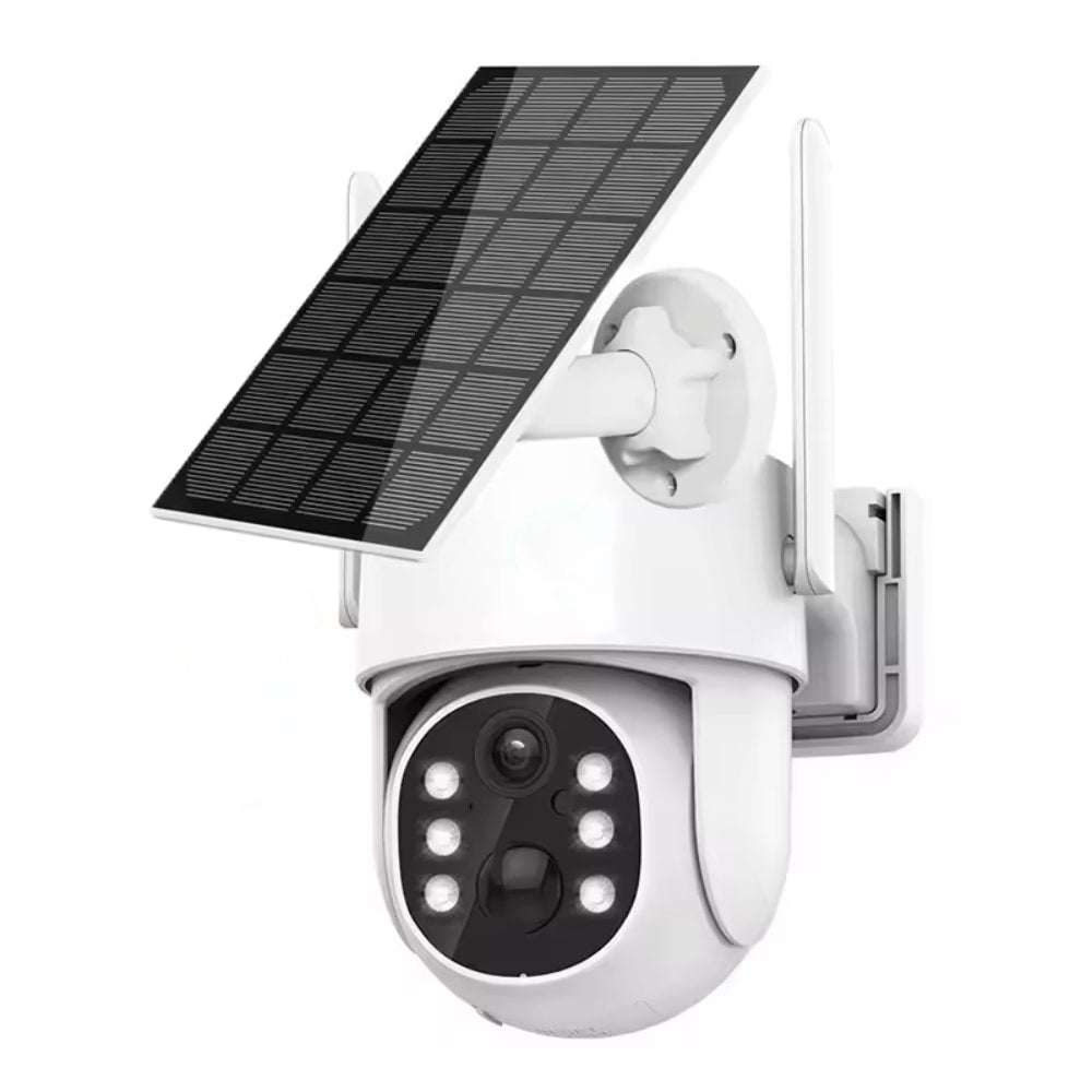 Безжична камера за външно наблюдение със захранване от соларен панел
