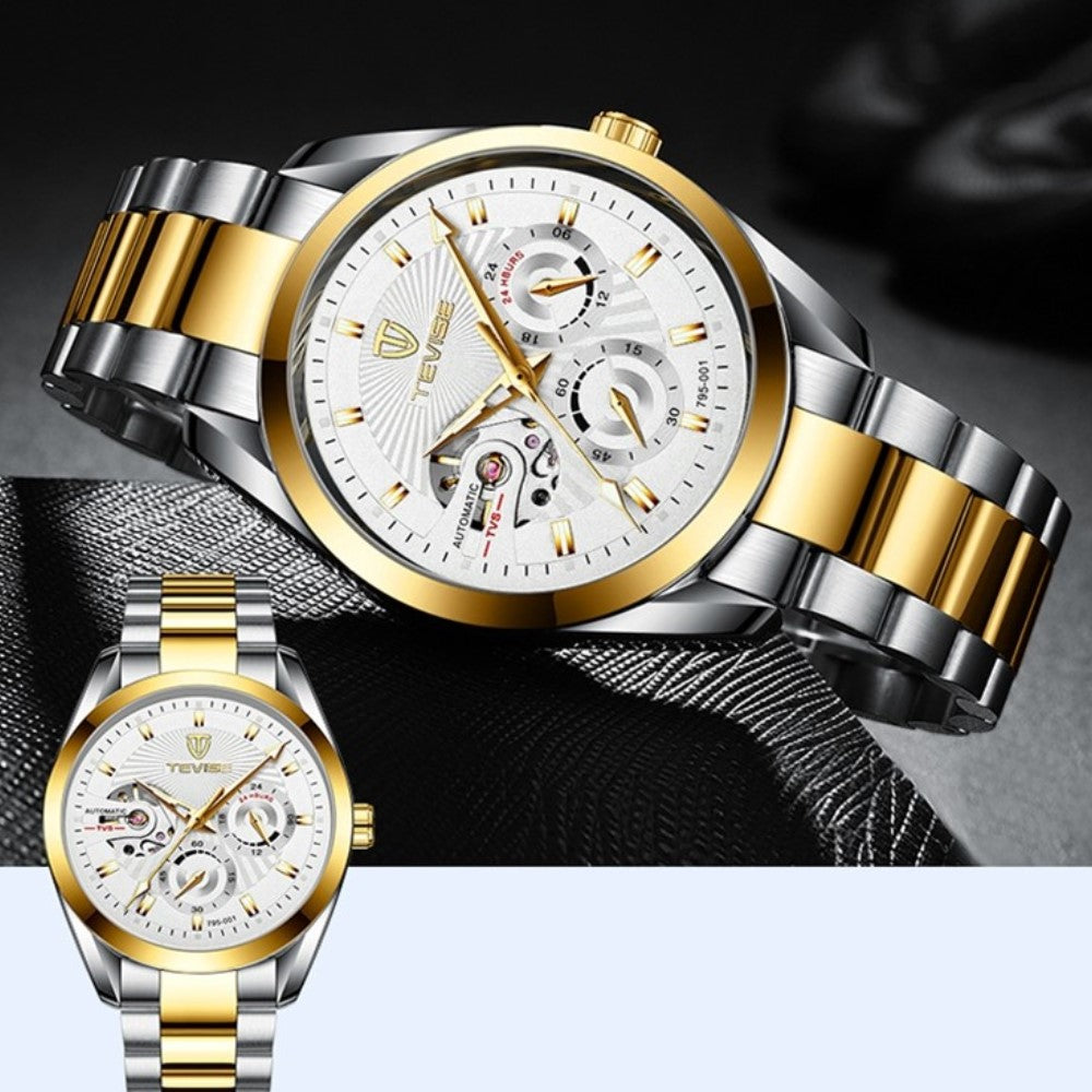 Луксозен мъжки автоматичен часовник Disentis